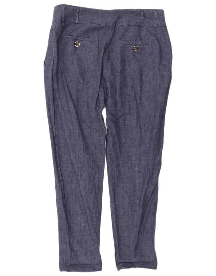 Pantaloni chino pentru femei Zara Medium L28 L28 Bleumarin