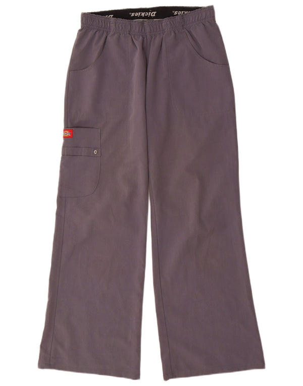 DICKIES Pantaloni cargo mici drepti pentru femei Mici L27 L28 Poliester gri