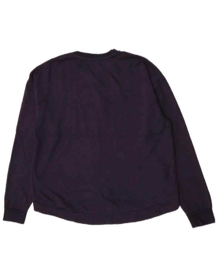 Hanorac pentru femei Ted Baker Pulover Mărimea 4 mare, viscoză, albastru bleumarin