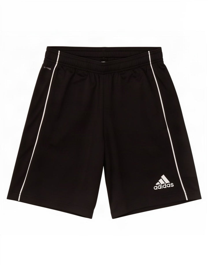 Pantaloni scurți sport adidas Climalite pentru bărbați, poliester negru mic