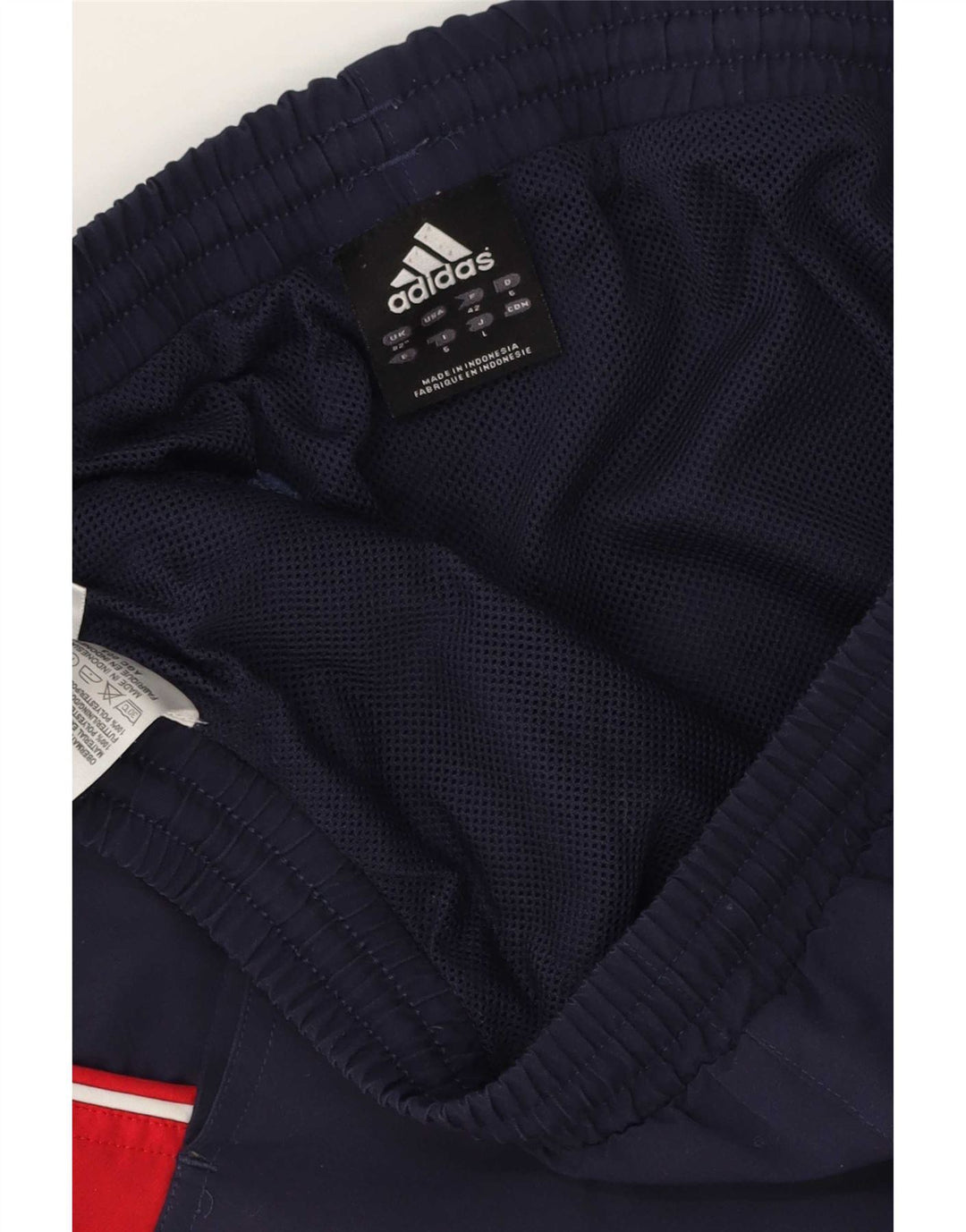 Pantaloni scurți sport Adidas pentru bărbați, medii, bleumarin, poliester color bloc