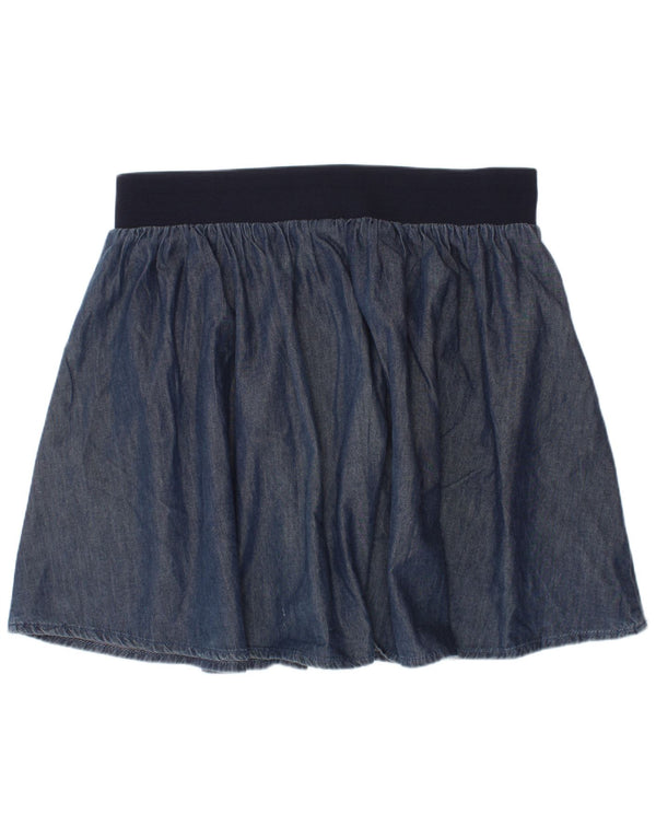Fusta denim pentru fete Benetton 11-12 ani 2XL W30 bumbac bleumarin