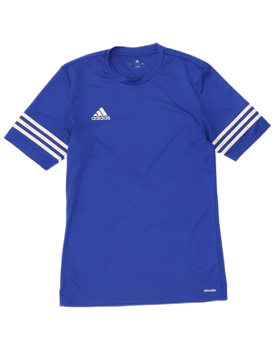 Tricou ADIDAS Climalite pentru bărbați Top mic, albastru, poliester