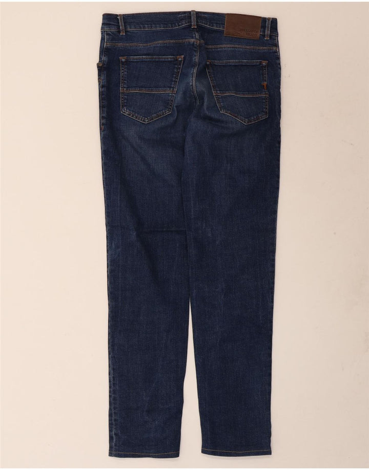 TRUSSARDI Blugi Slim pentru Barbati W33 L30 Bumbac Albastru