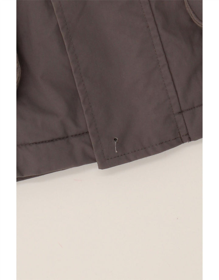 TIMBERLAND Mens Hooded Parka Jacket UK 38 Medium Grey Nylon Vintage Timberland and Second-Hand Timberland from Messina Hembry 