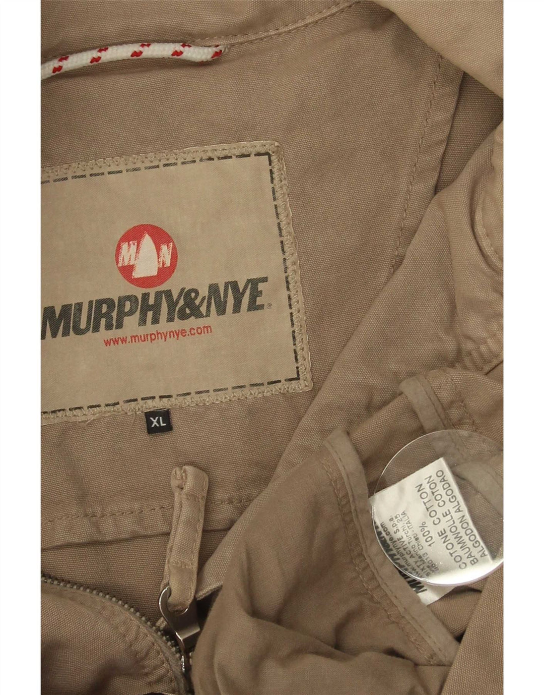 Bomber Murphy & Nye pentru bărbați UK 42 XL bumbac bej