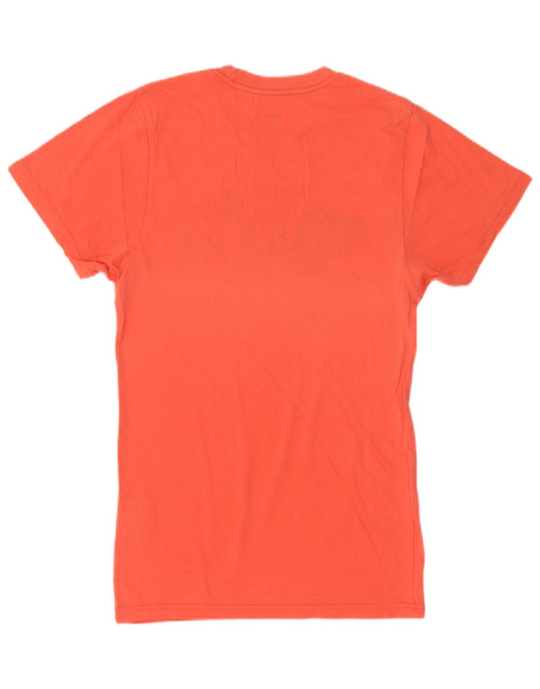 Tricou grafic personalizat Vans pentru bărbați Top XS bumbac portocaliu