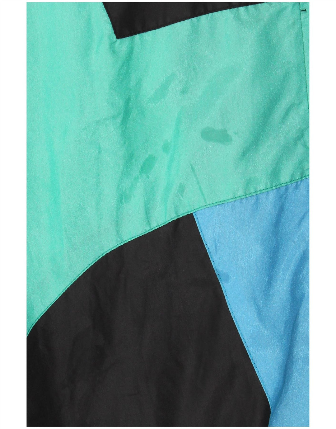 Trening pentru bărbați de epocă, jachetă mare, multicoloră, din poliester