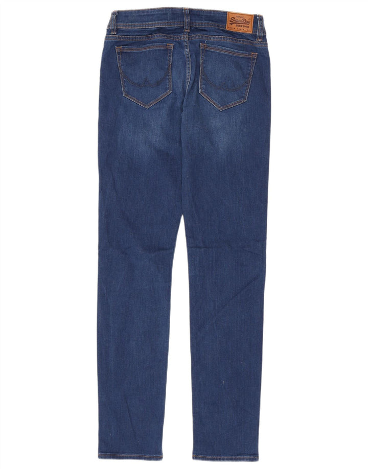 Blugi Superdry Imogen Slim pentru femei W26 L32 Bumbac albastru