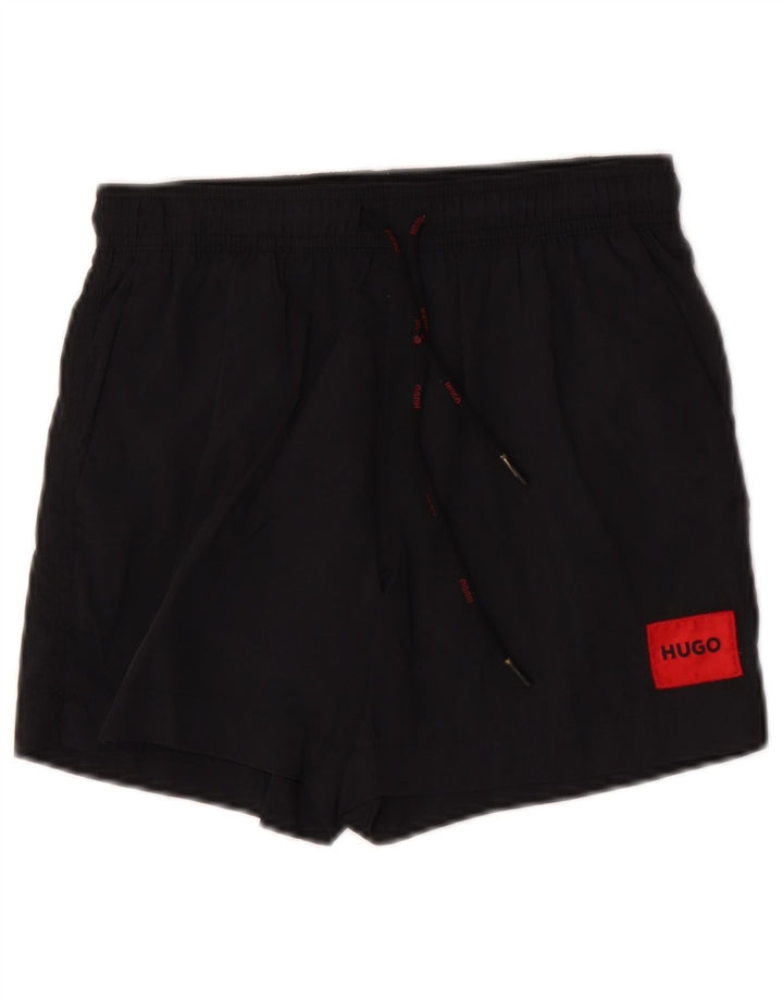 Pantaloni scurți de înot pentru bărbați Hugo Boss XS negru