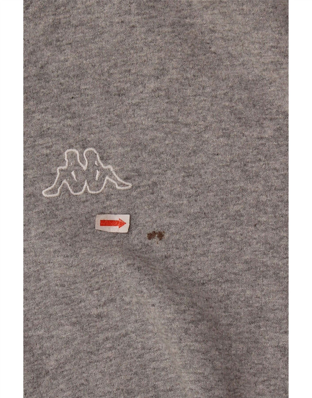 Crop Top pentru femei Kappa cu mânecă lungă UK 18 XL gri