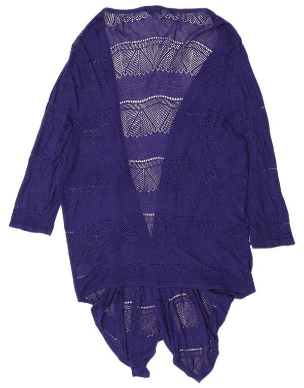 Marks & Spencer pentru femei cu autograf See Through Cardigan Top UK 18 XL Blue
