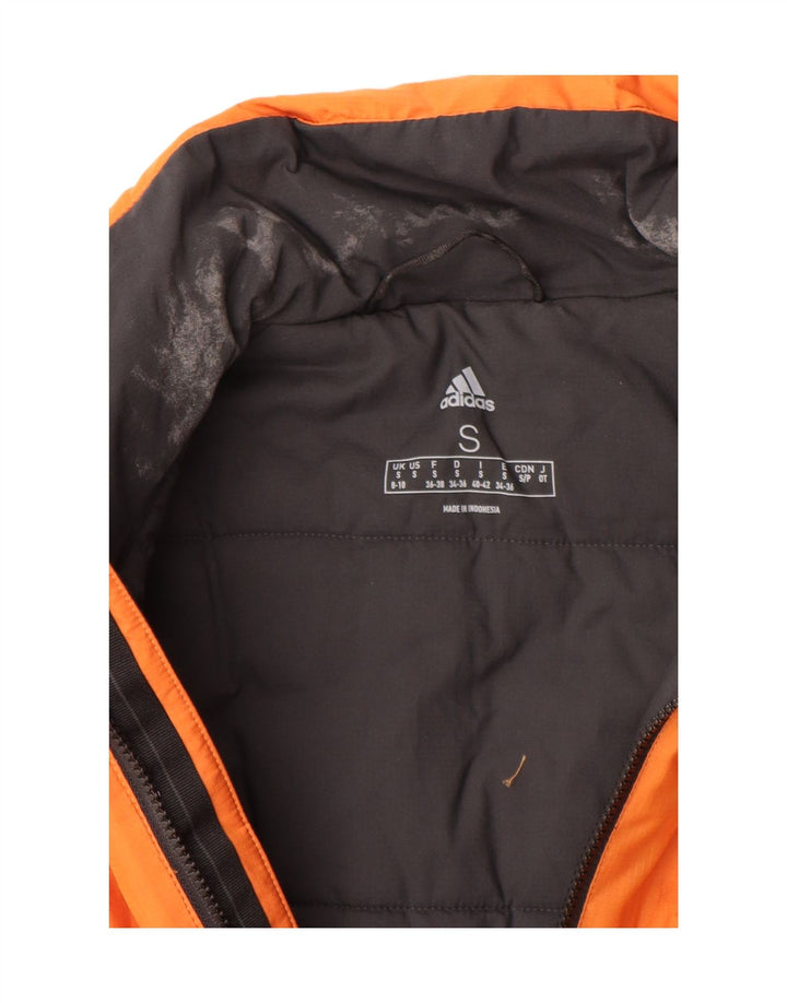 Jachetă căptușită pentru femei Adidas UK 8/10 Small Orange