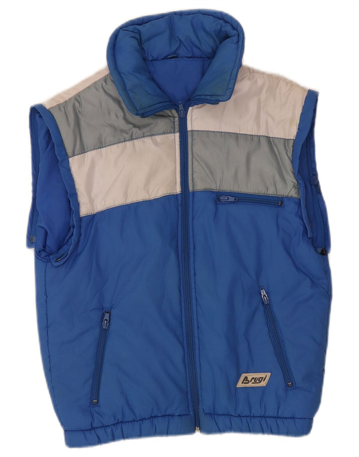 Gilet căptușit pentru femei Brugi IT 38 XS, albastru, poliamidă