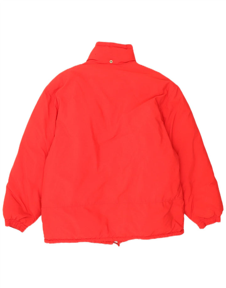 Jachetă căptușită supradimensionată Belfe & Femei UK 16 Large Red