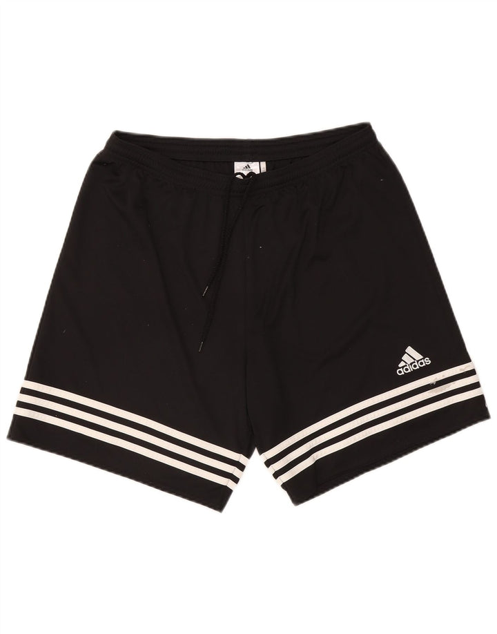 Pantaloni scurți sport pentru bărbați Adidas Climalite, mari, negru, poliester