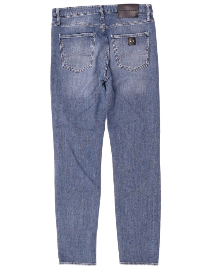 Blugi slim pentru femei Armani Exchange L32 L32 Bumbac albastru