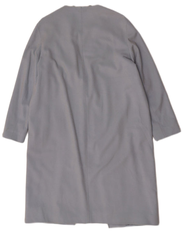 Palton cu autograf pentru femei Marks & Spencer UK 12 Medium Blue Classic