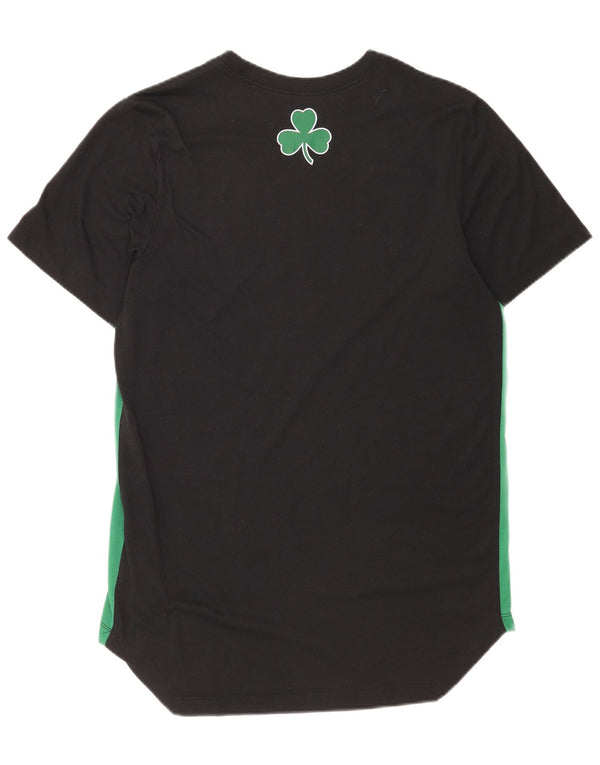 Tricou grafic Nike Boston Celtics pentru bărbați Top Mediu Poliester Negru