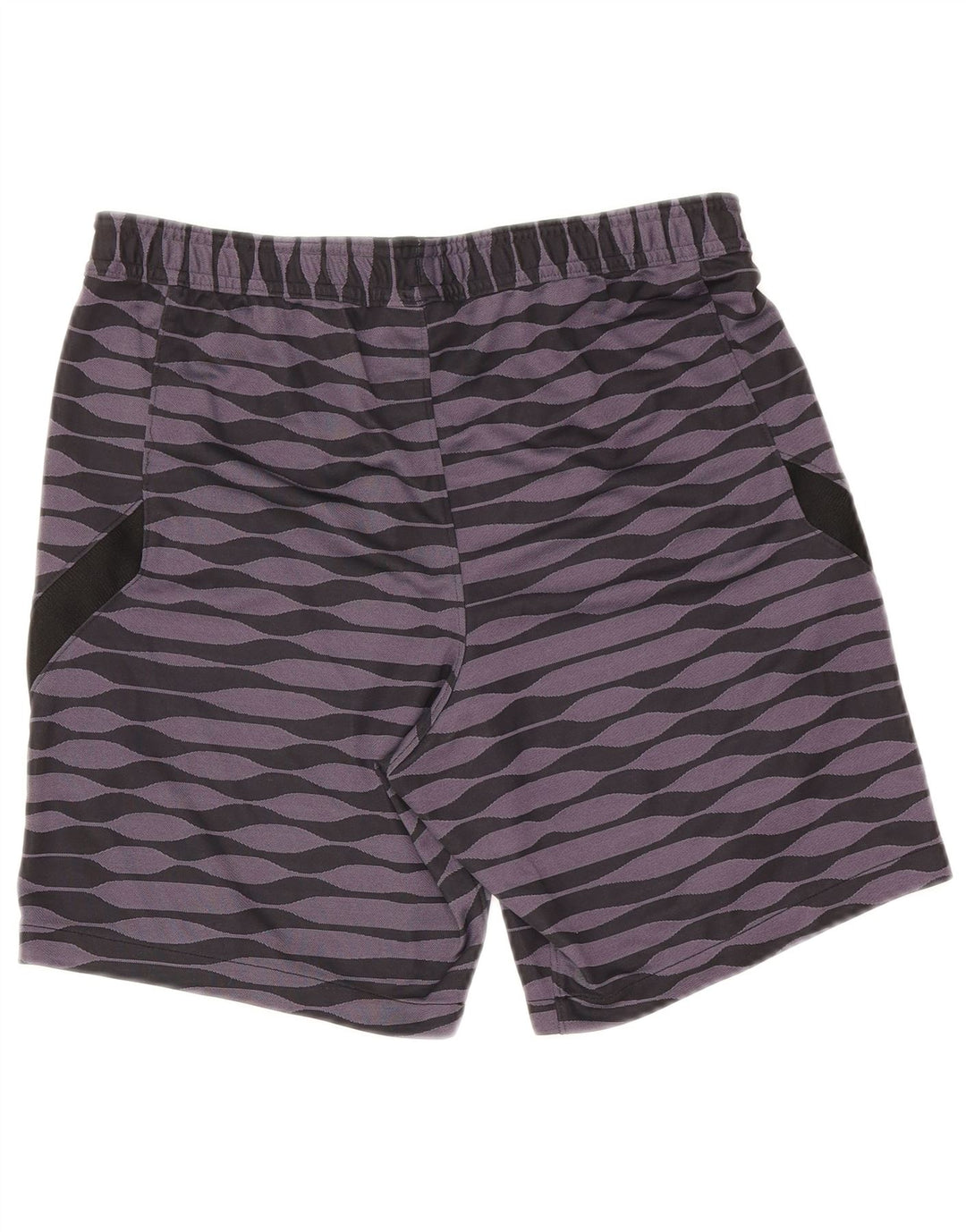 Pantaloni scurți sport subțiri Nike pentru bărbați, poliester geometric violet mediu