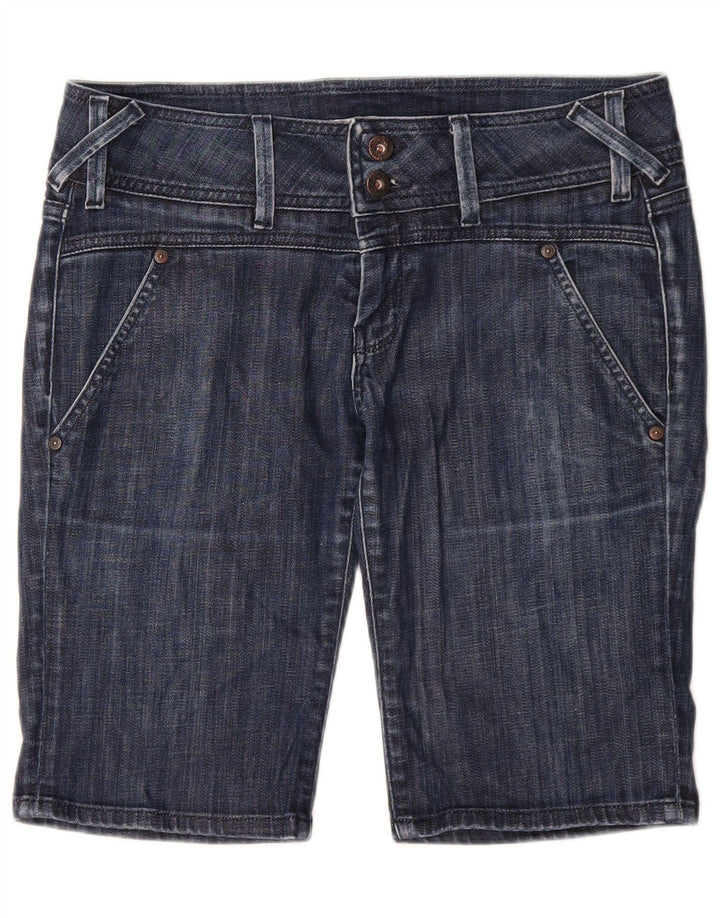 Pantaloni scurți din blugi pentru femei PEPE Jeans W31 Bumbac bleumarin mediu