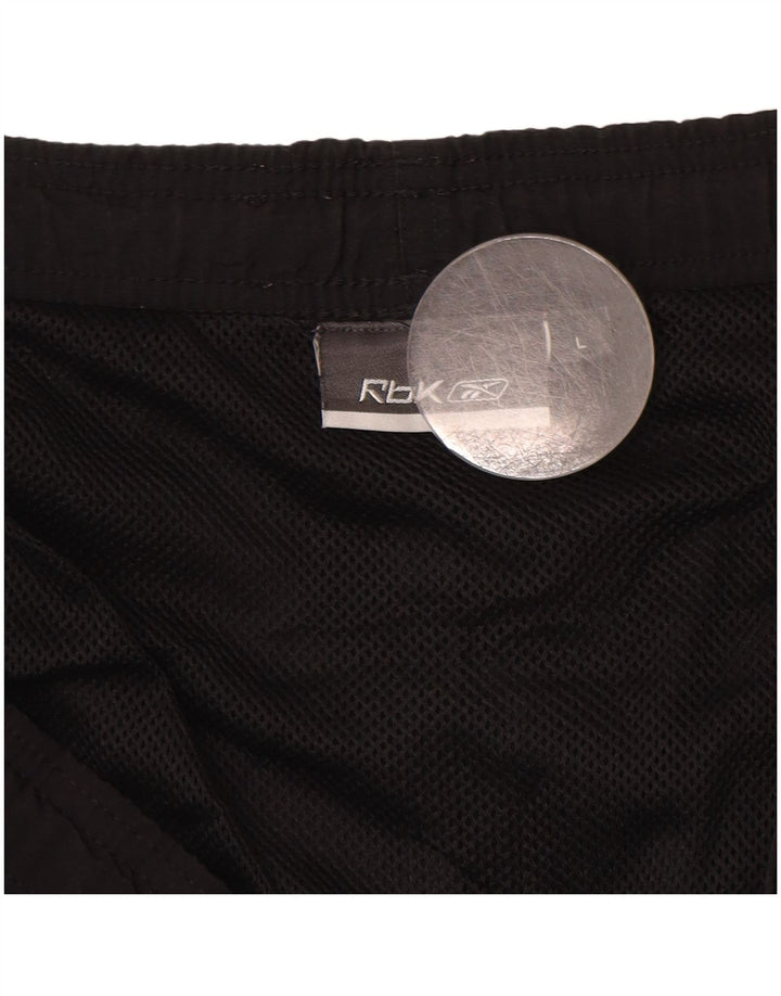 Pantaloni scurți de înot Reebok pentru bărbați, nailon mare, negru