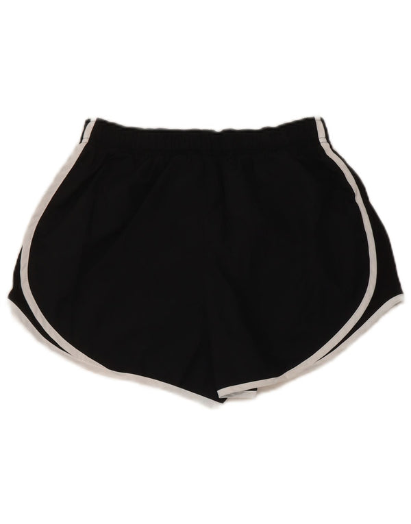 Pantaloni scurți sport Nike Dri Fit pentru femei, mici, negru, poliester color bloc