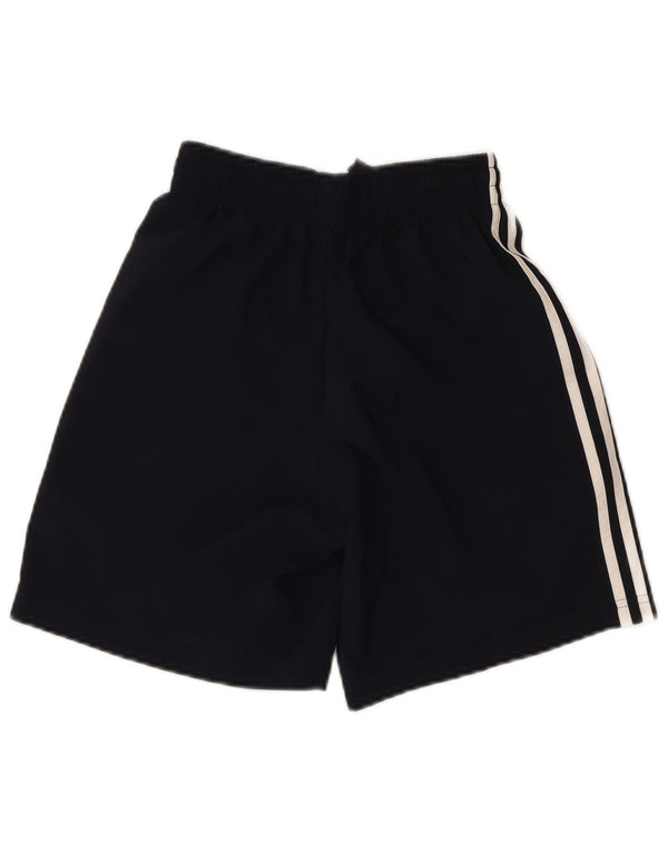 Pantaloni scurți sport adidas pentru femei UK 4 XS bleumarin poliester