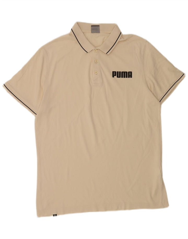 Tricou polo Puma pentru bărbați, bej mare