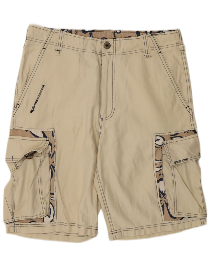 Pantaloni scurti cargo pentru bărbați Sundek W31 bumbac mediu bej