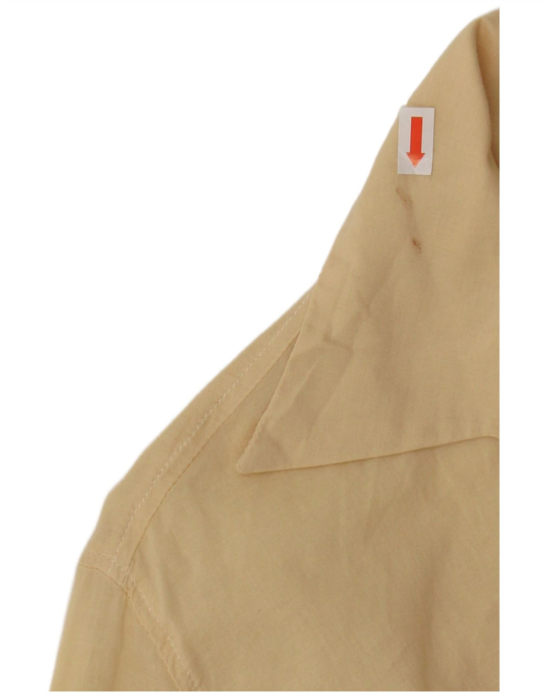 Cămașă pulover cu mâneci 3/4 pentru femei, UK 14, bumbac galben mediu, Murphy & Nye