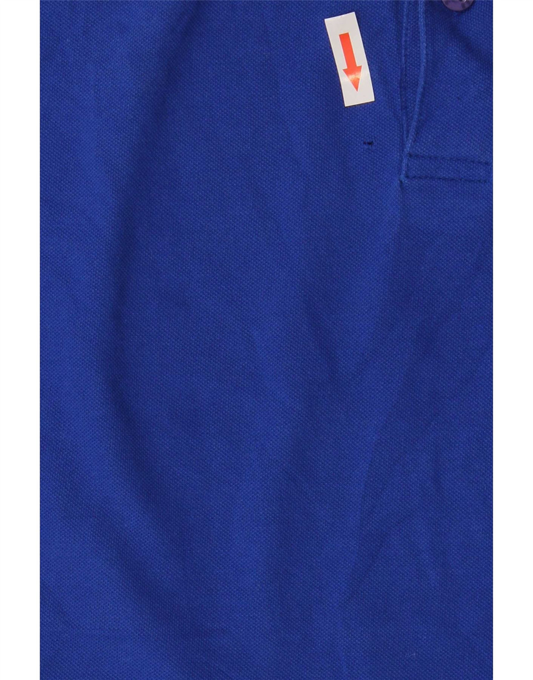 Tricou polo Sun68 pentru bărbați, bumbac cu dungi albastre medii