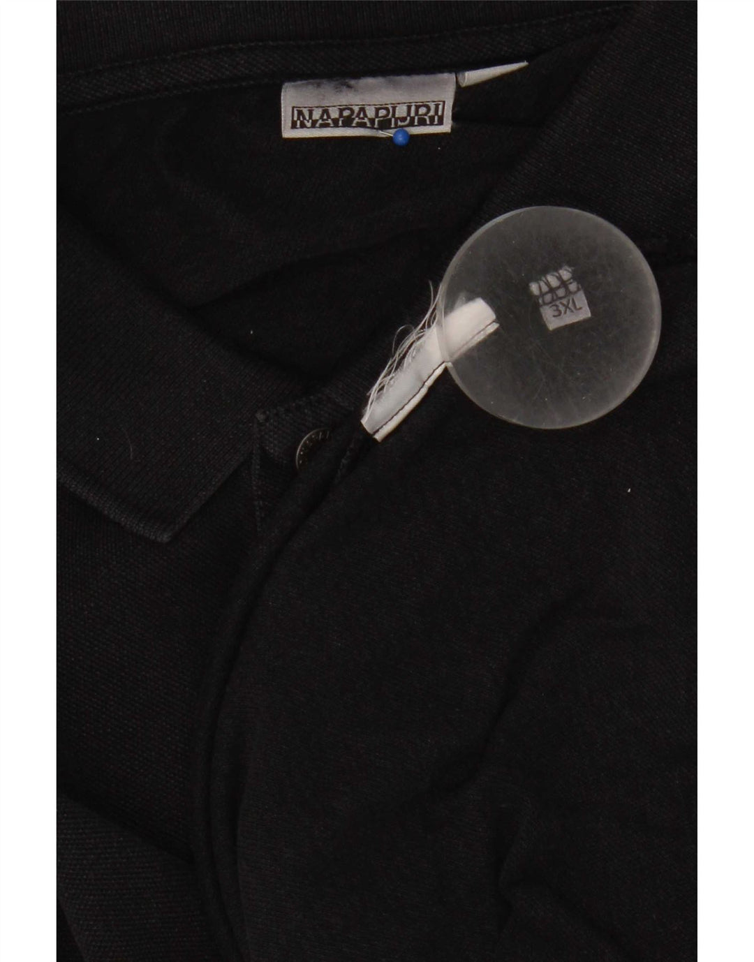 Tricou polo pentru bărbați Napapijri 3XL negru