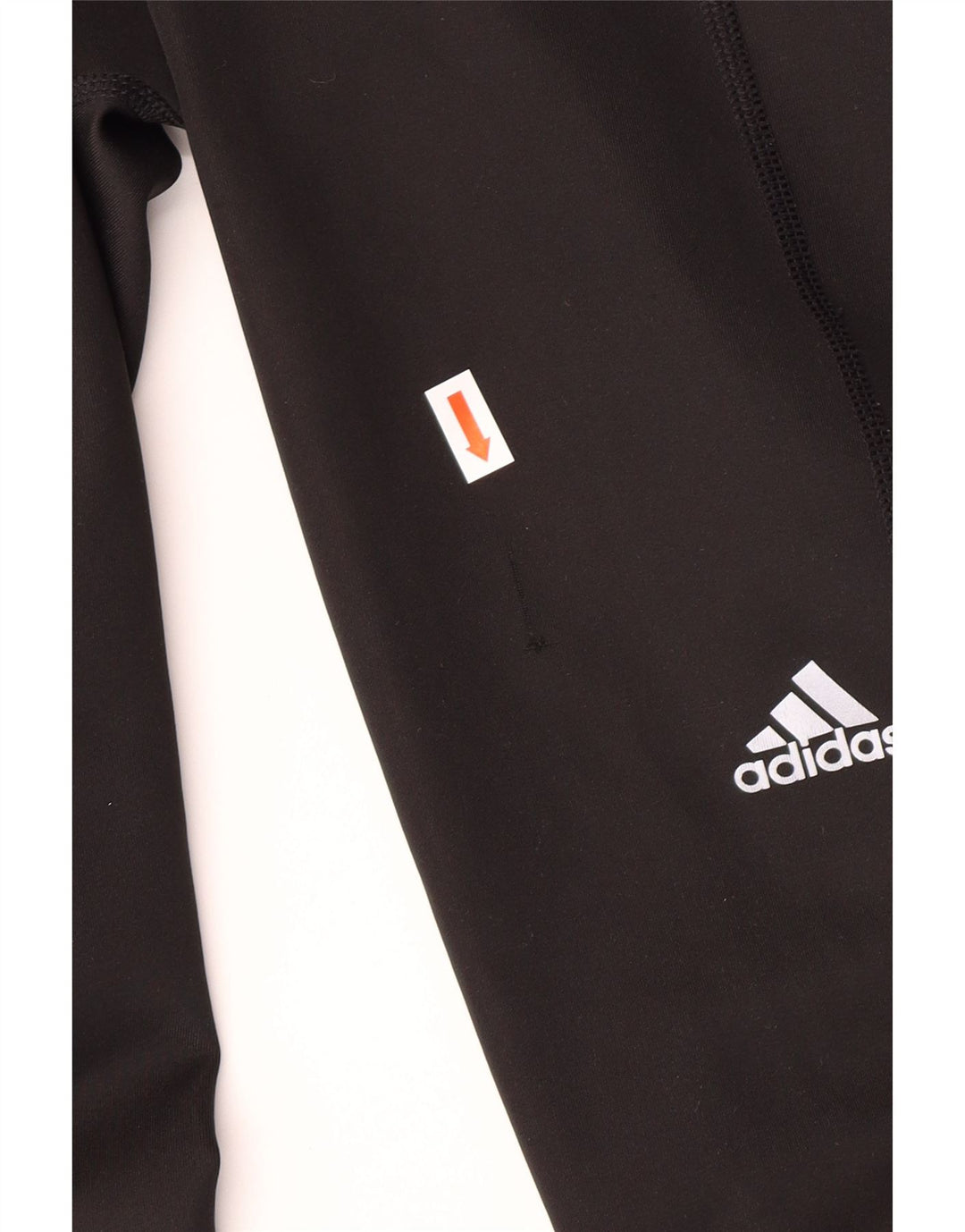 Leggings Climalite ADIDAS pentru femei UK 0/2 2XS negru poliester color bloc