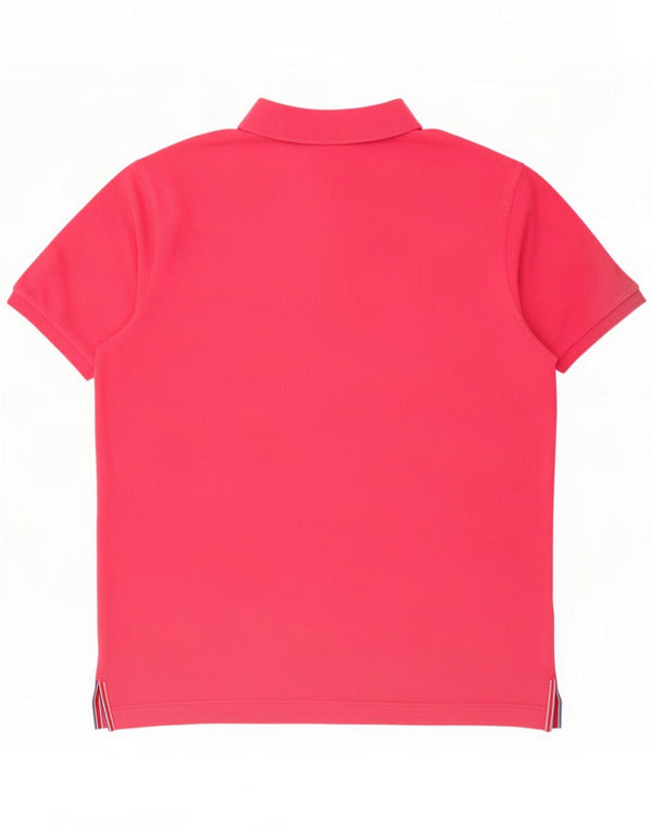 Paul & Shark Mens Yachting Polo Shirt Medium Pink Cotton