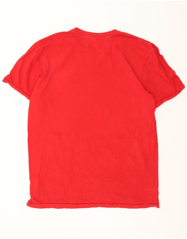 Tricou pentru bărbați Nike Top UK 42/44 Mare Bumbac roșu
