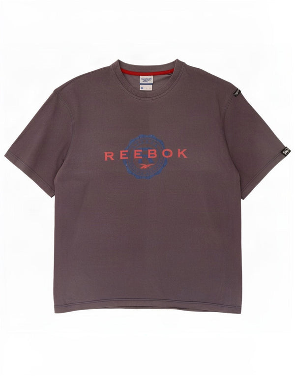 Tricou grafic pentru bărbați Reebok Top Medium Gri