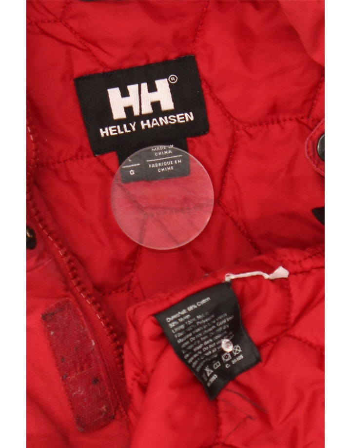 Jachetă Helly Hansen pentru bărbați, UK 40, mare, roșu, color block, bumbac