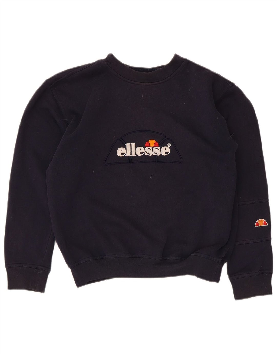 Pulover supradimensionat cu grafic pentru femei Ellesse UK 10 Mic bleumarin