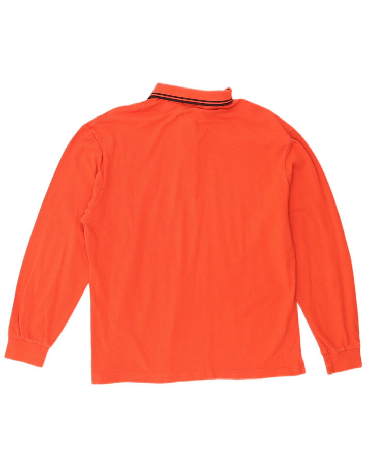 Cămașă polo Fred Perry pentru bărbați, bumbac portocaliu mediu
