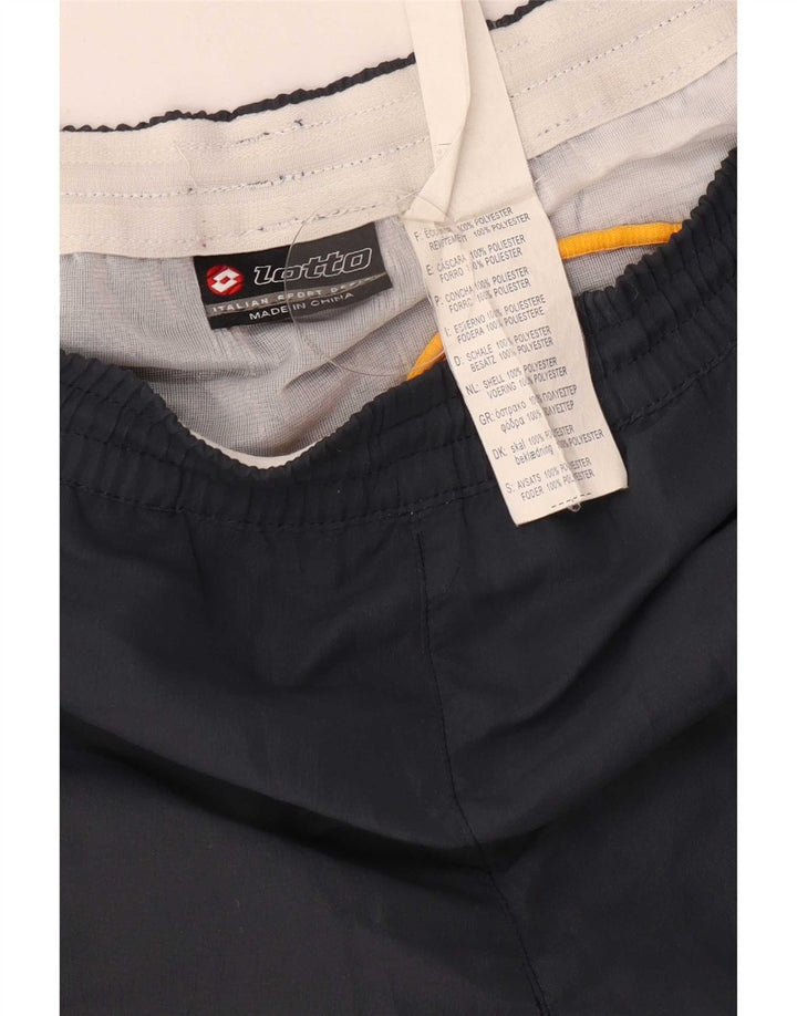 Pantaloni scurți sport Lotto pentru bărbați, mari, bleumarin, poliester color bloc