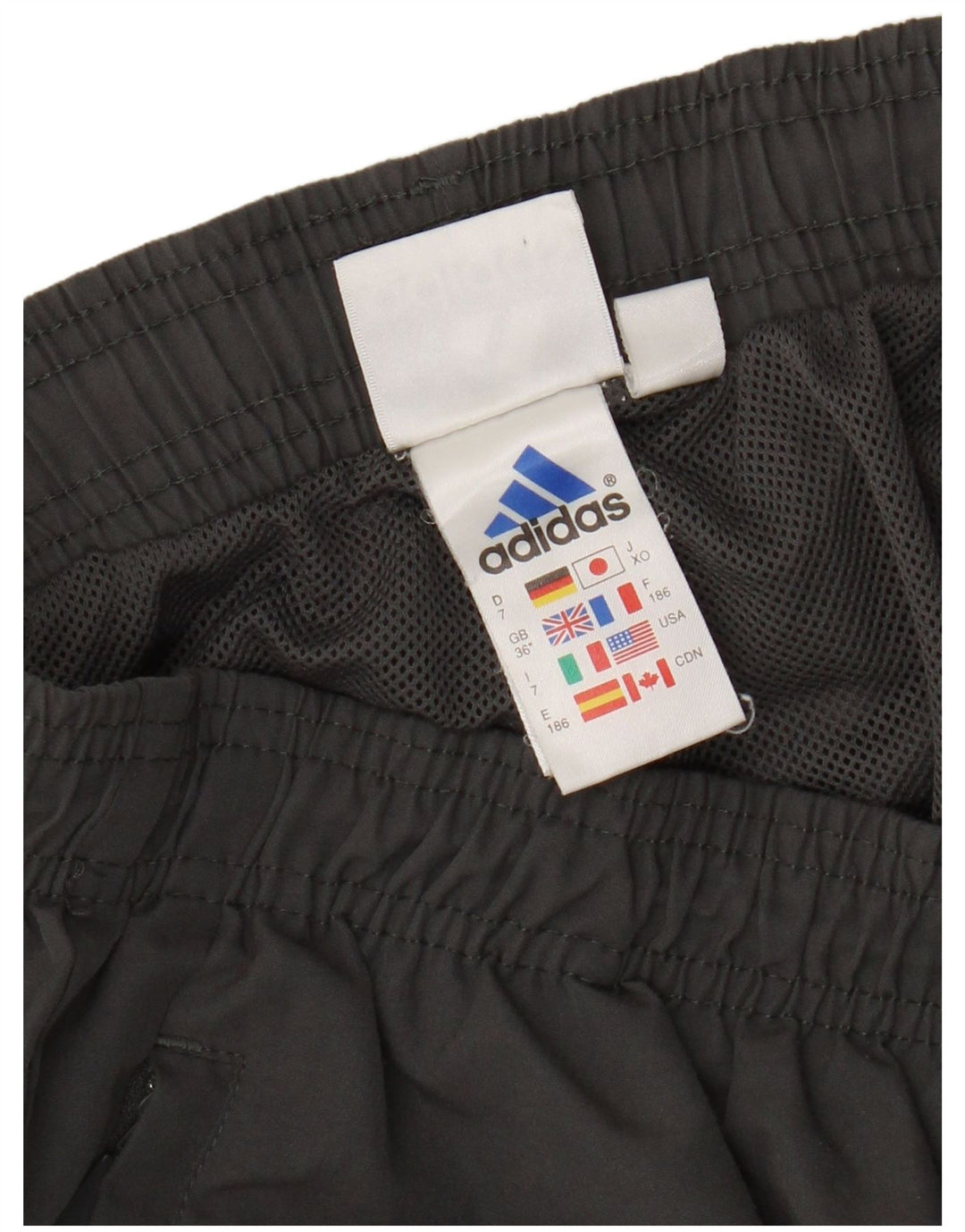 Pantaloni de trening Adidas pentru bărbați, mari, gri, poliester