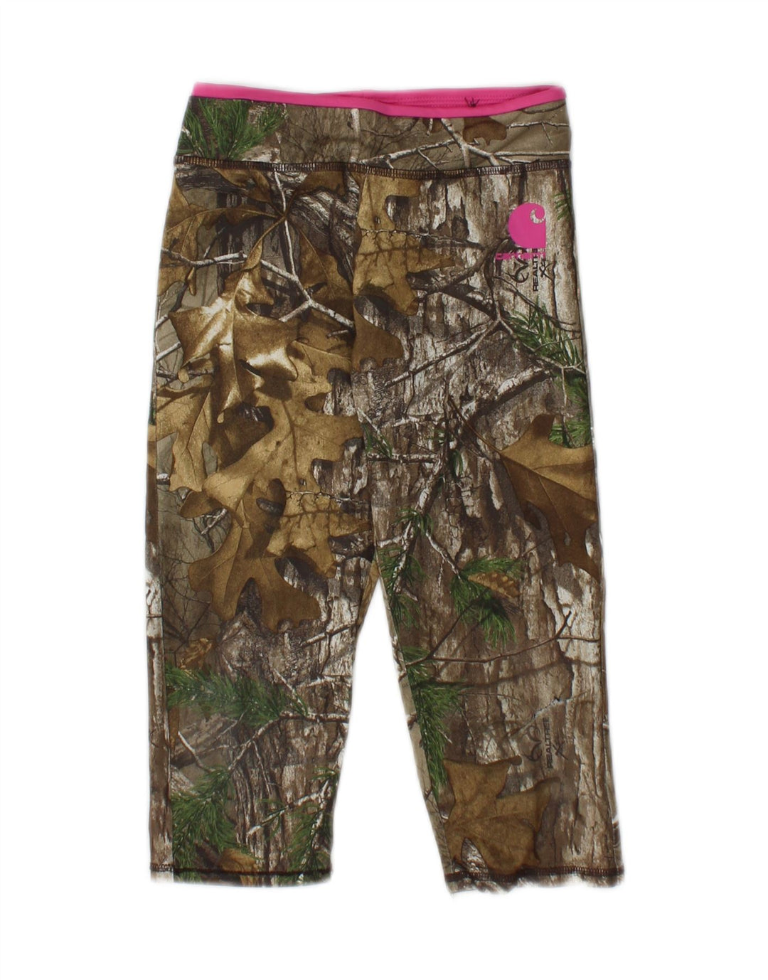 CARHARTT Girls Leggings 7-8 Years  Multicoloured Floral Polyester Vintage Carhartt and Second-Hand Carhartt from Messina Hembry 