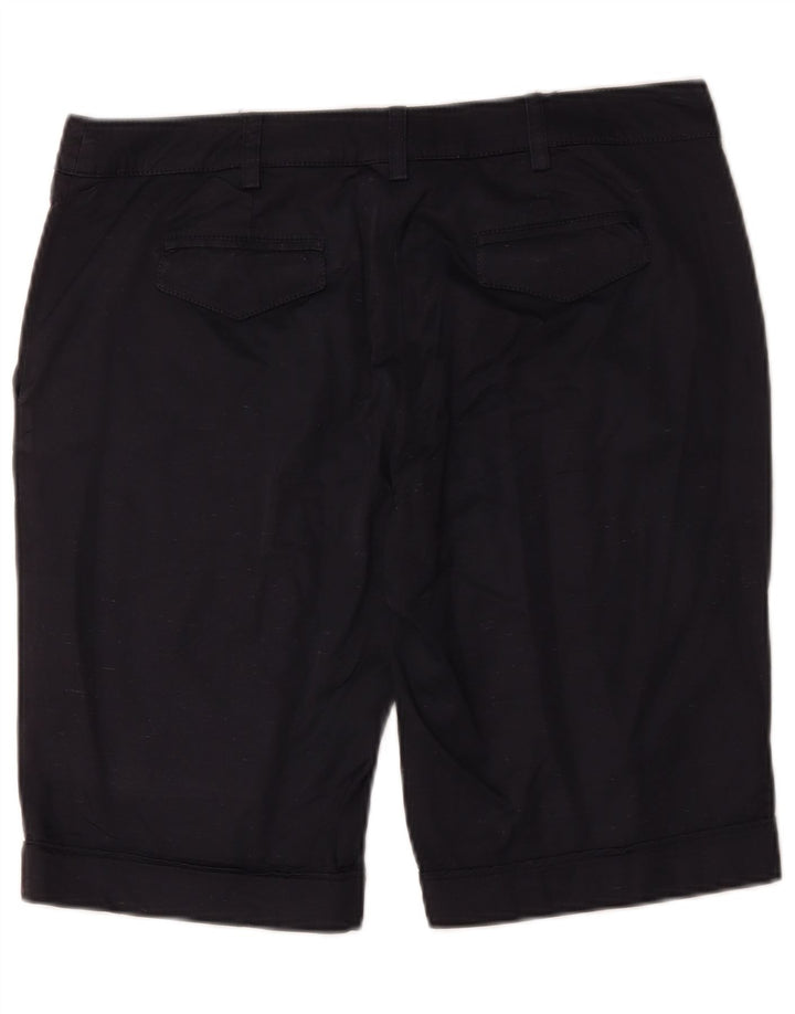 Pantaloni scurți chino Gianfranco Ferre pentru femei W34, mari, mătase, albastru