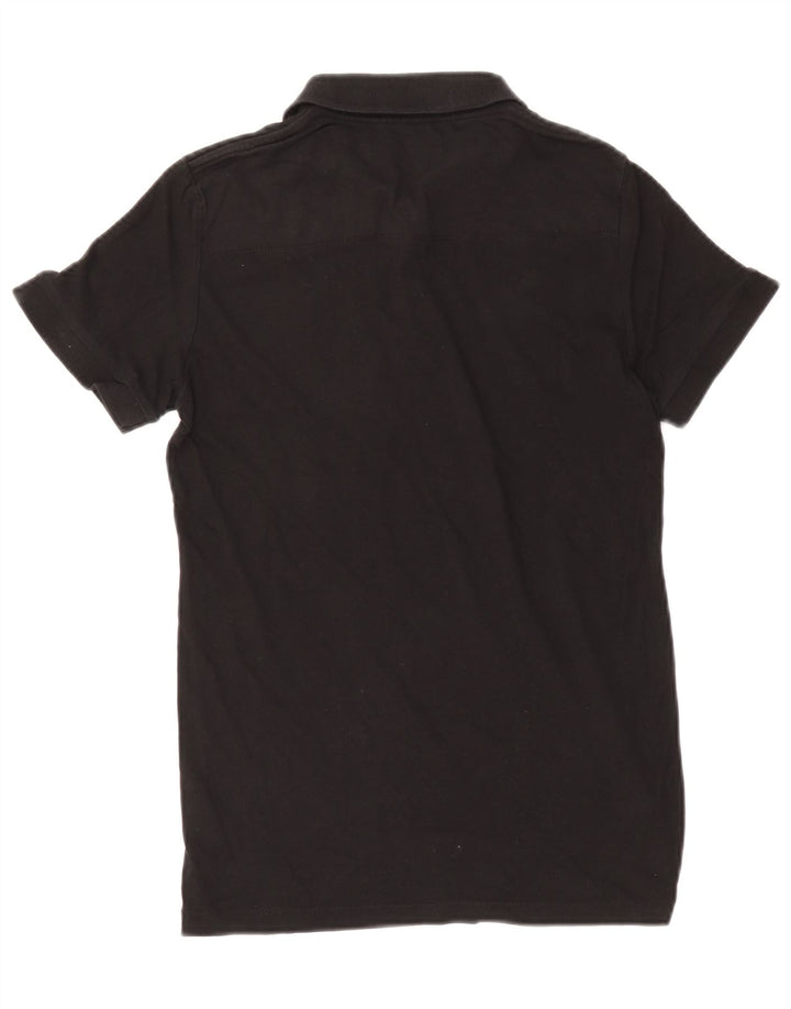 Tricou polo pentru bărbați French Connection, bumbac negru mic