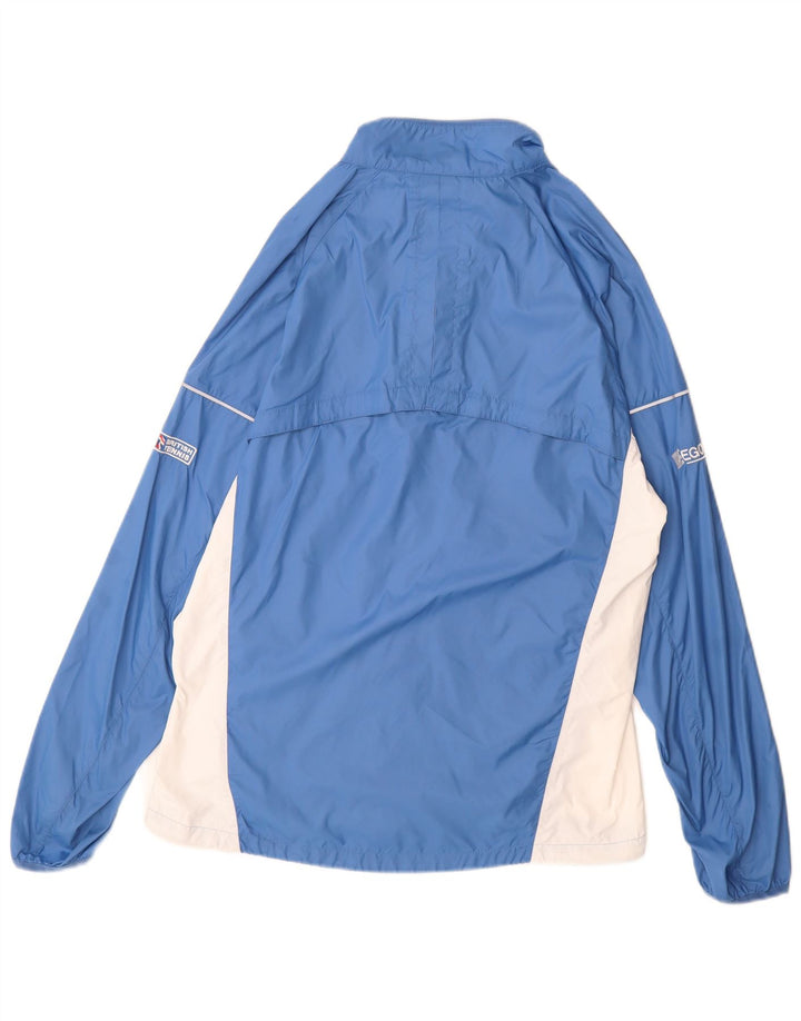 Jachetă de ploaie Nike pentru bărbați UK 38, albastru mediu, nailon color bloc