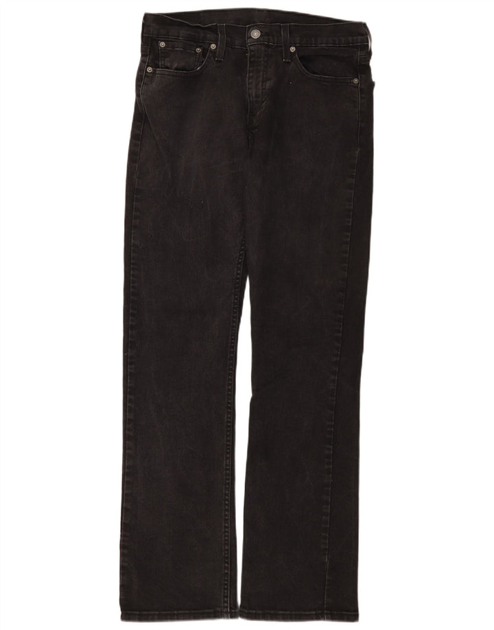 Blugi Levi's 527 Bootcut W30 L32 bumbac negru