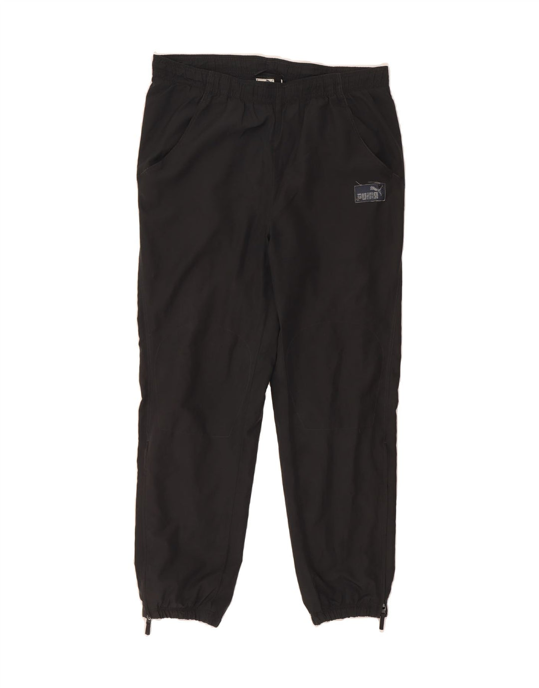 PUMA Mens Tracksuit Trousers Joggers Medium  Black Polyester Vintage Puma and Second-Hand Puma from Messina Hembry 
