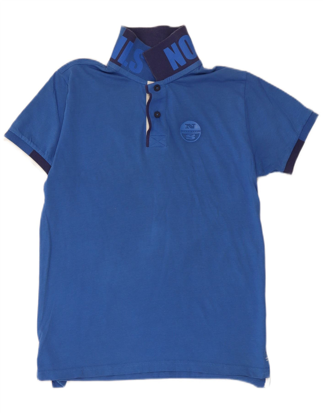 NORTH SAILS Tricou polo grafic pentru bărbați, albastru mic