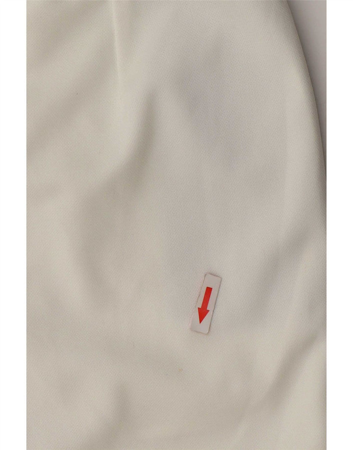 Pantaloni scurți chino pentru femei Sergio Tacchini IT 52 2XL W36 White Colorblock